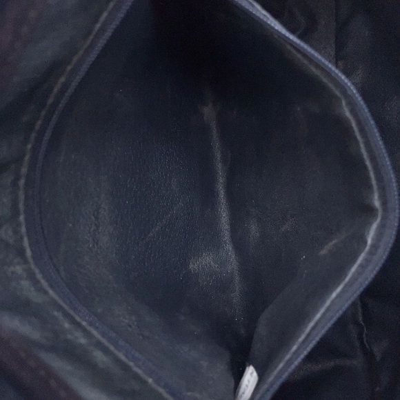 Auth Burberry Nova Check PVC leather Navy Shoulder Bag W/Dustbag NS111251 - Picture 9 of 12